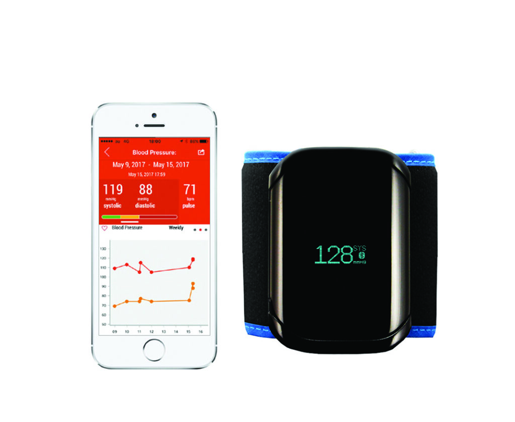A&D Medical Bluetooth Wrist Blood Pressure Monitor Travel