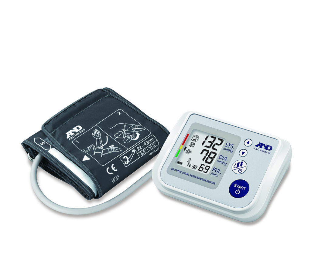 UA-767F Upper Arm Blood Pressure Monitor – A&D Instruments UK Medical